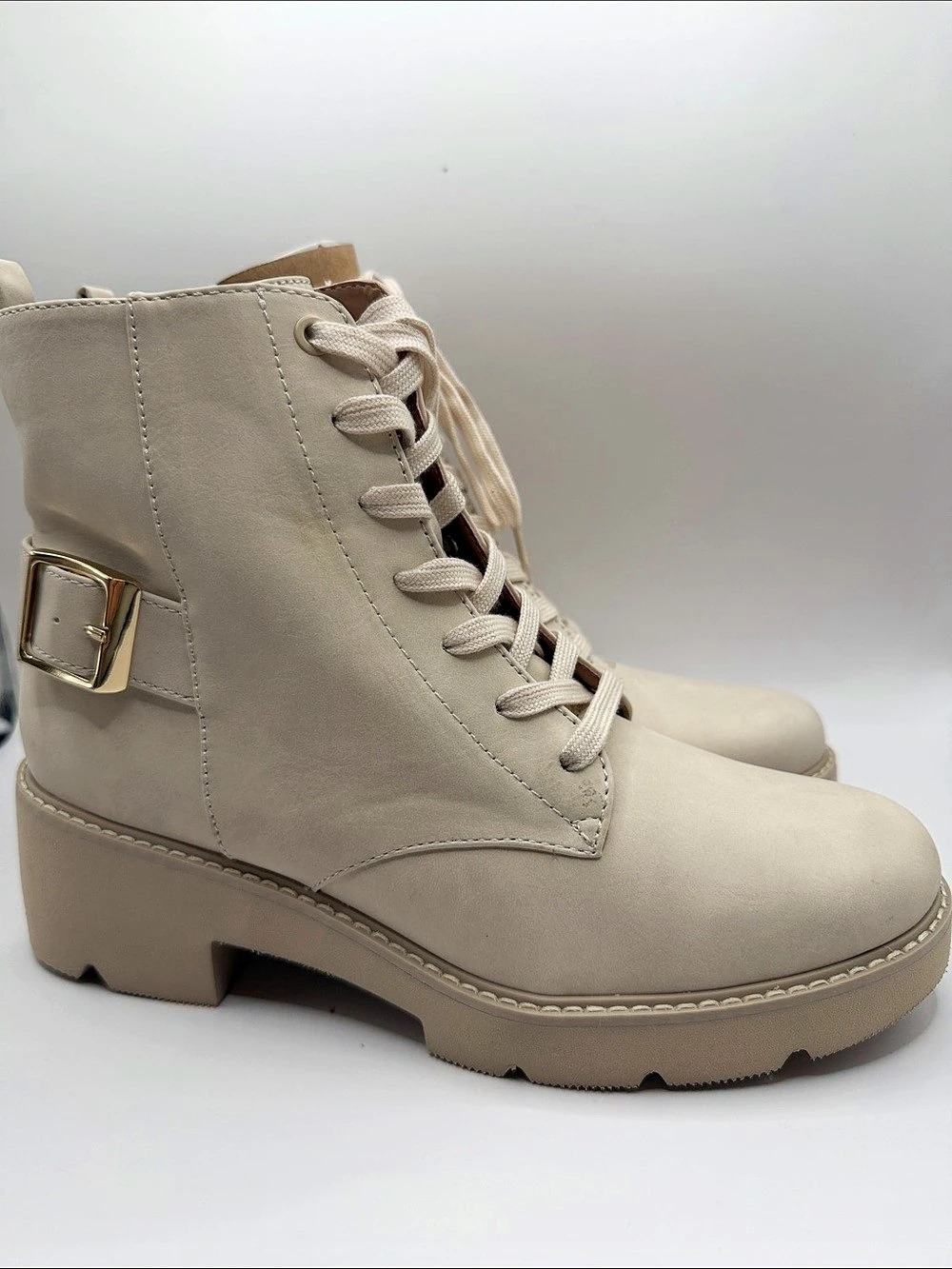 Naturalizer Cabaret Ankle Bootie Beige US 8